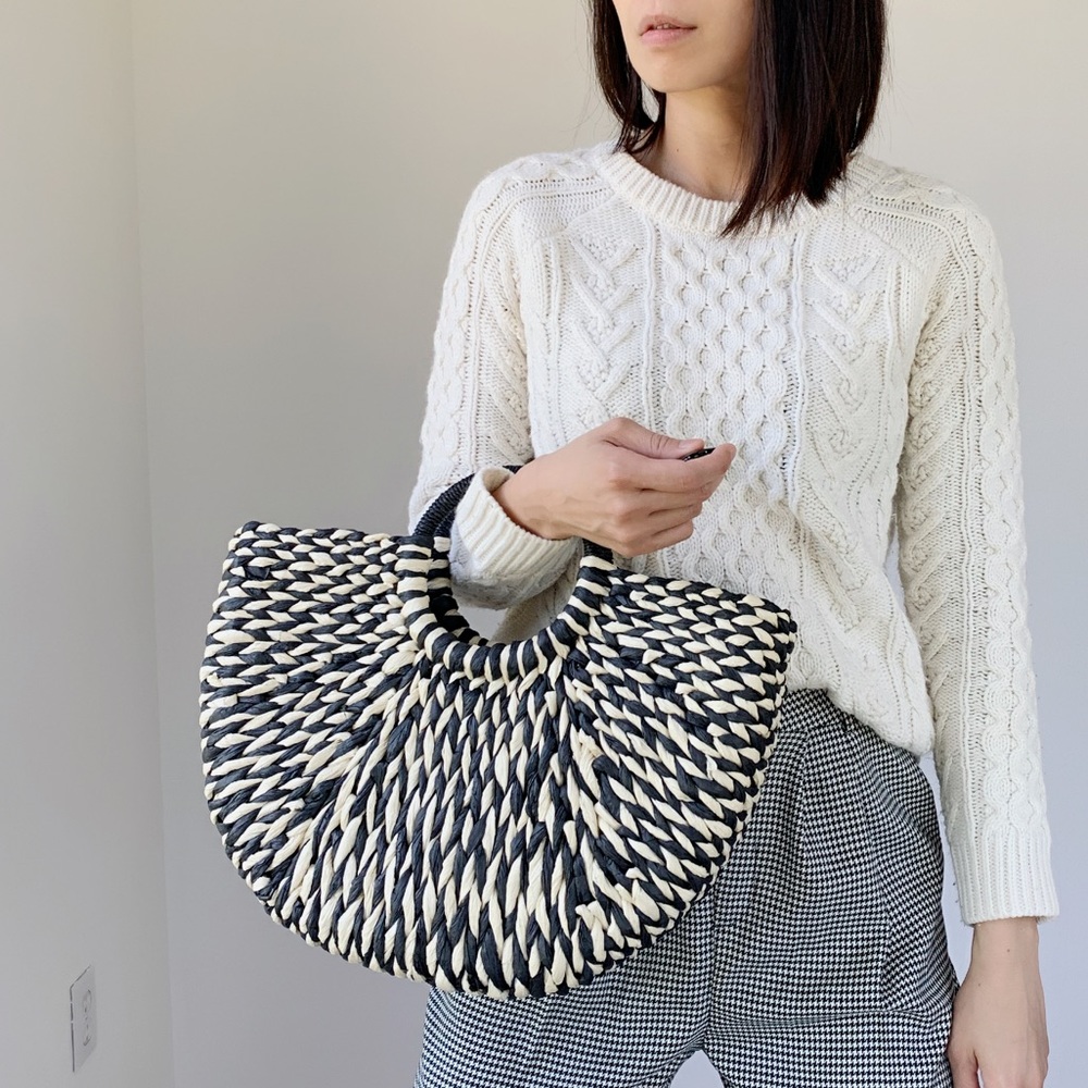 MYKONOS Woven Retro Straw Bag - Picture 4 of 4